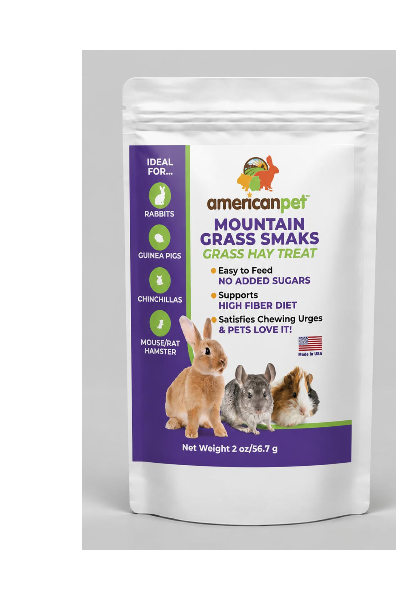Mountain Grass Smaks Pellet Treat