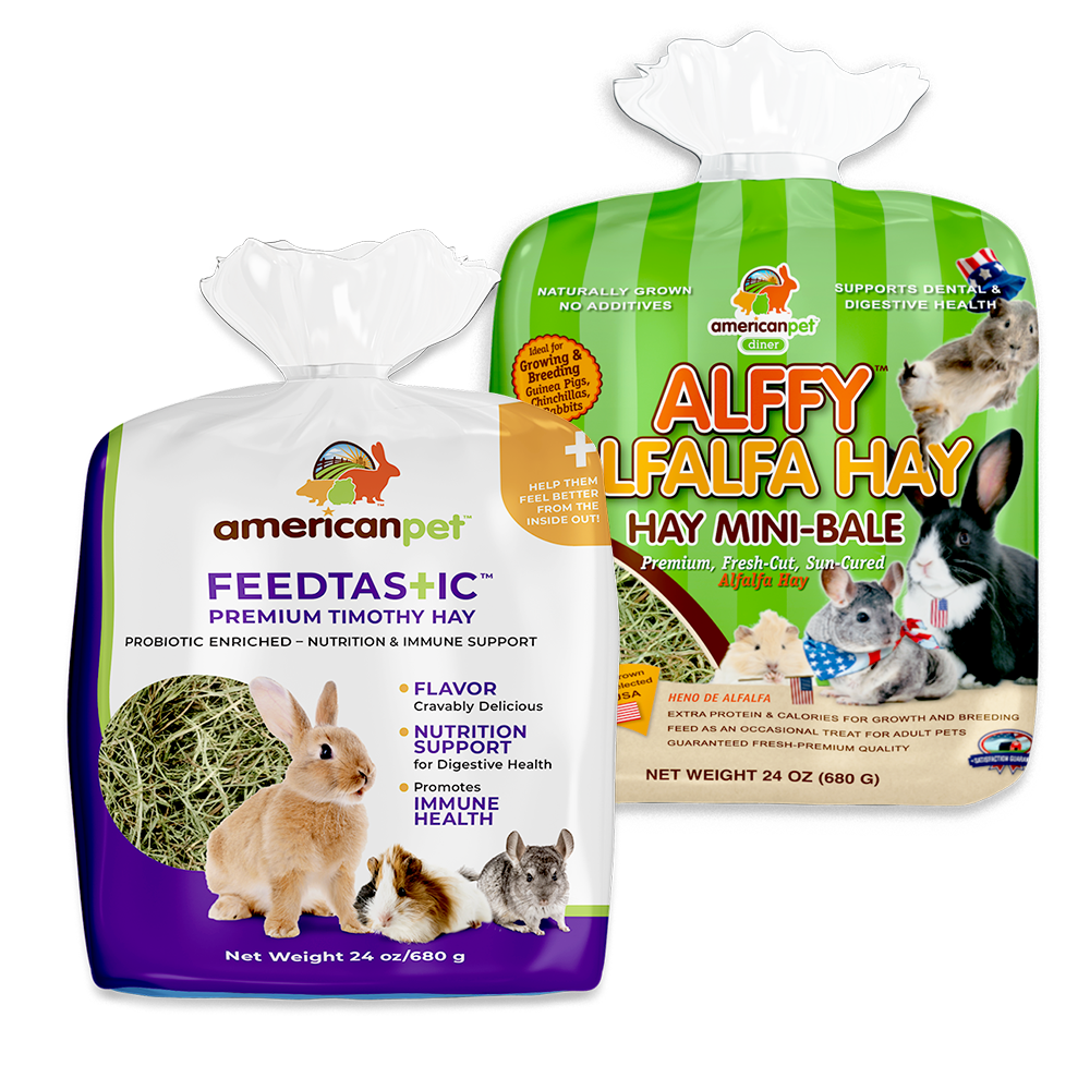 Developing Diet - Feedtastic™ Timothy Hay and Alffy Alfalfa Hay combo
