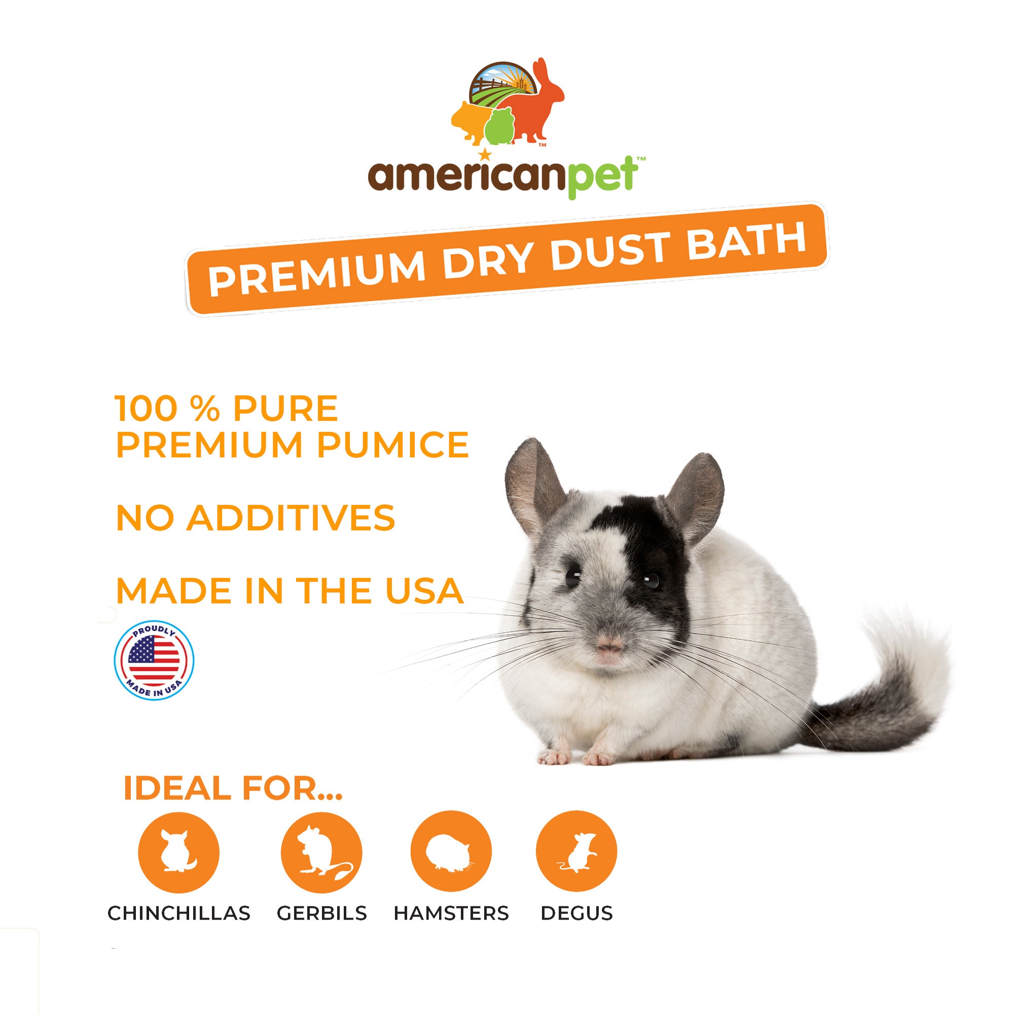 Chinchilla Premium Dry Dust Bath