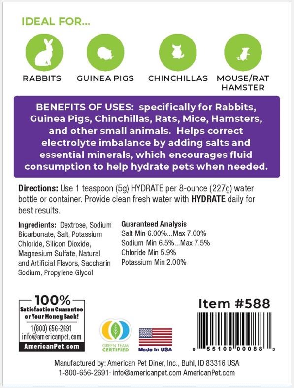 Feedtastic Hydrate - Electrolyte Supplement