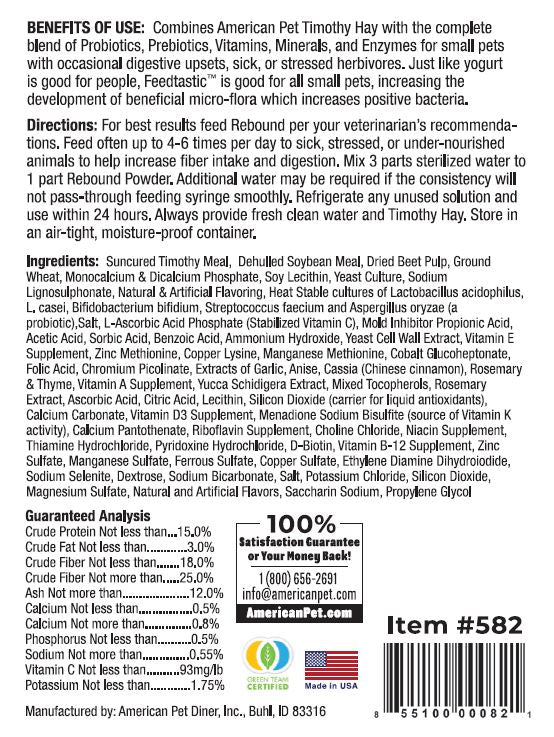 Feedtastic Rebound Powder