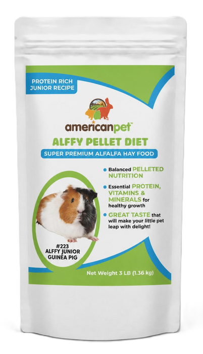 Alffy Guinea Pig Food for Junior or Breeding