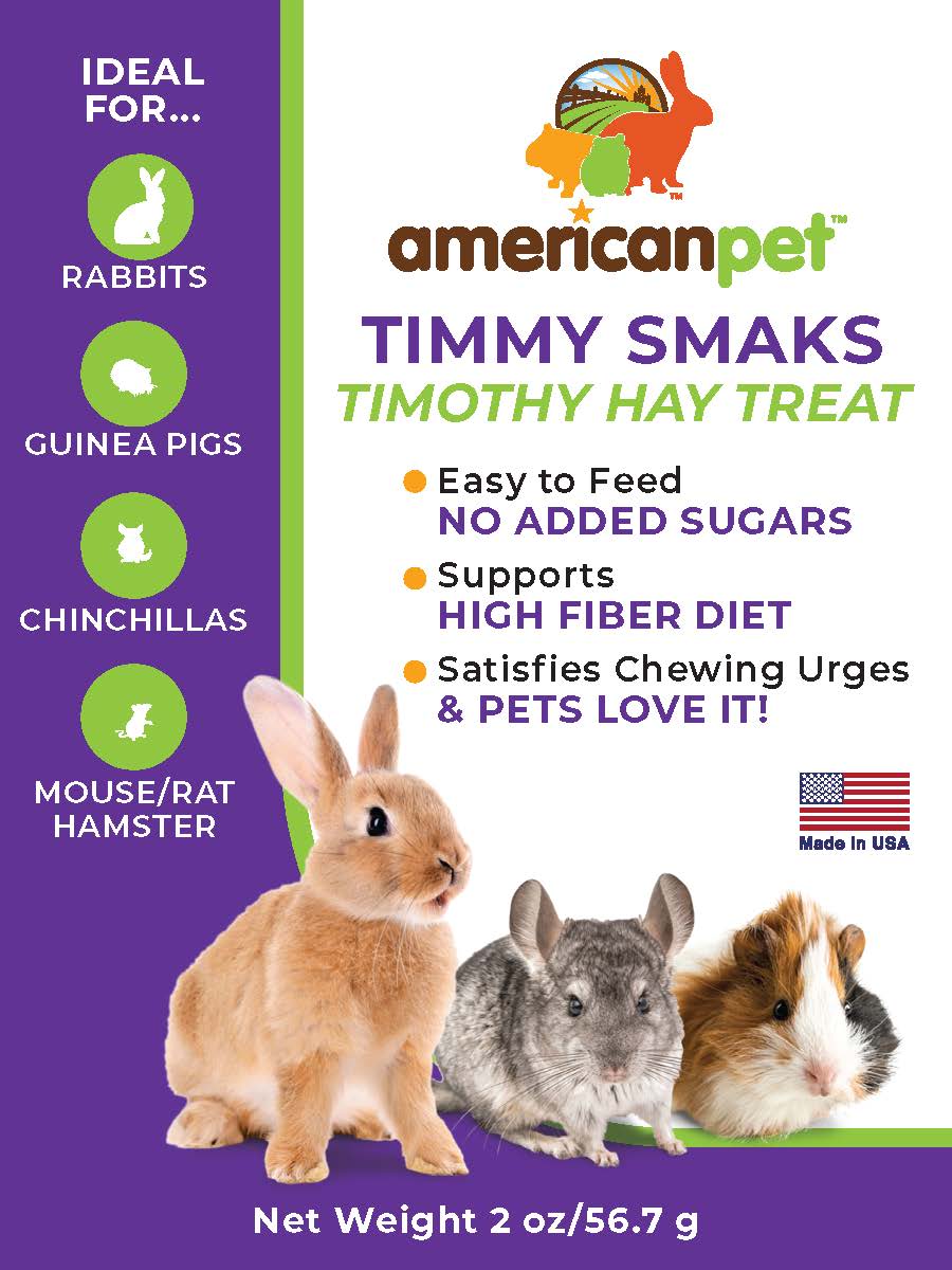 Timothy Grass Smaks Pellet Treat - Bulk