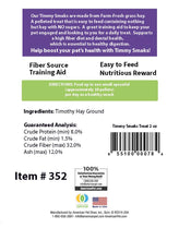 Load image into Gallery viewer, Timothy Grass Smaks Pellet Treat - Bulk
