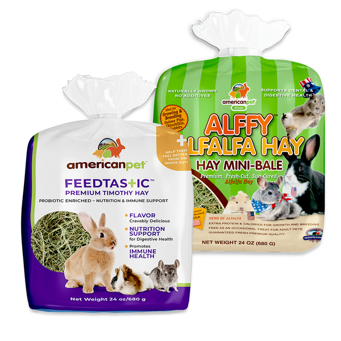 Developing Diet - Feedtastic™ Timothy Hay and Alffy Alfalfa Hay combo