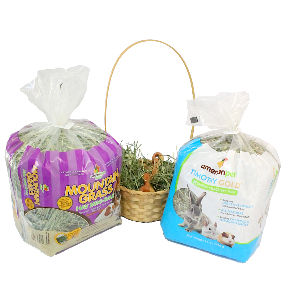 Apd Rabbit Hay Meadow Blend - Timothy Gold Hay and Mountain Grass Hay combo – American ...