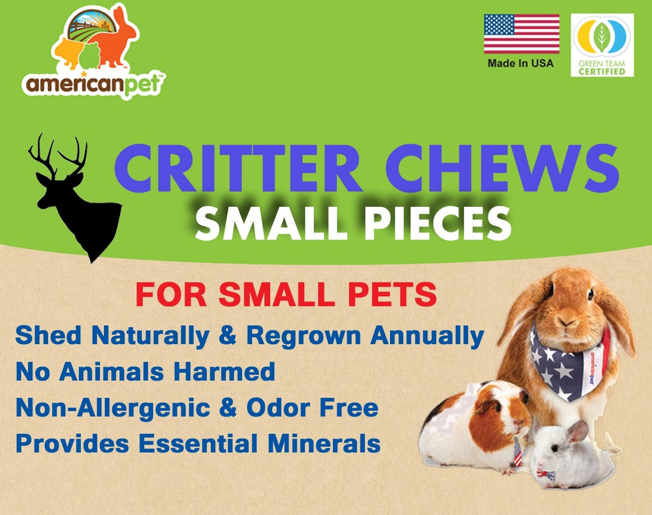 Critter Chews - Antler Pieces